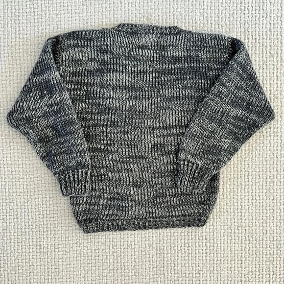 𝅺vintage Hand Knit Saddlebred Chunky Sweater - Picture 5 of 5